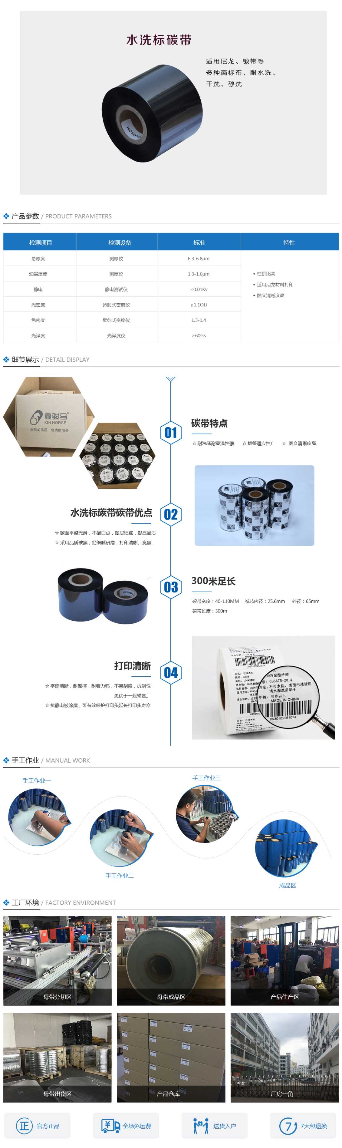 水洗树脂 JM30A 40*300(图1)